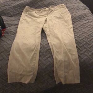 Khaki Capri